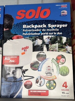 4 Gallon Backpack Sprayer Solo