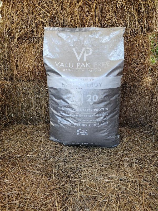 Gray Val-U-Pak Dog Food-50 LB