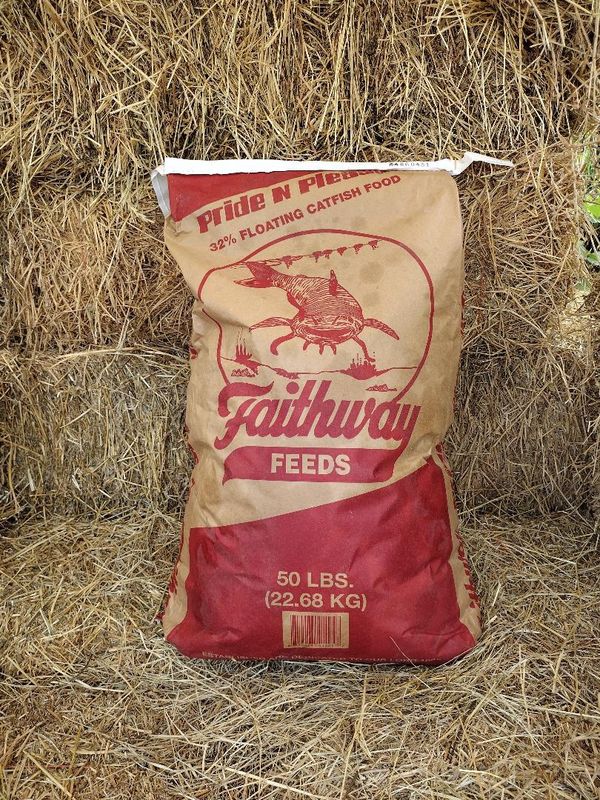 32% Floating Catfish Fish Food-50 LB