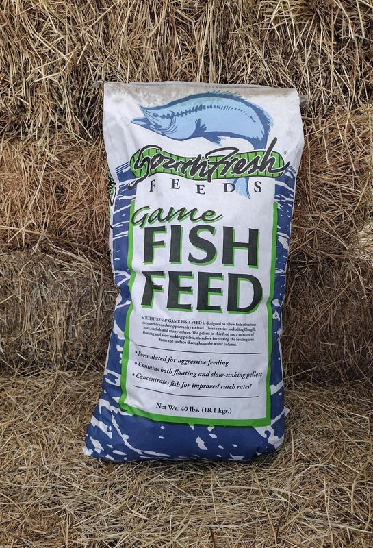 35% Sinking &amp; Floating Game Fish Food-50 LB