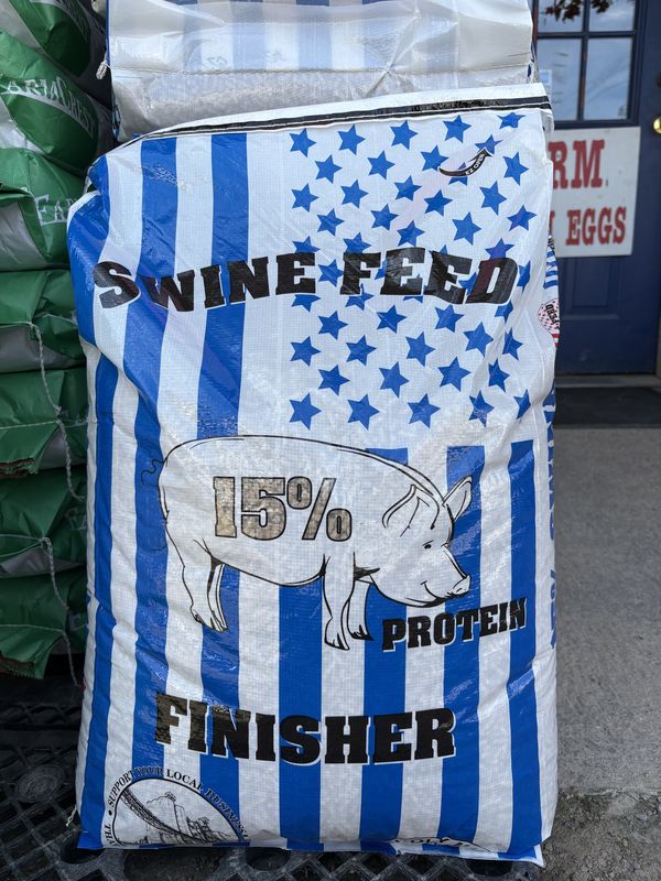 15% Swine Pig Feed Finisher -50LB Bag