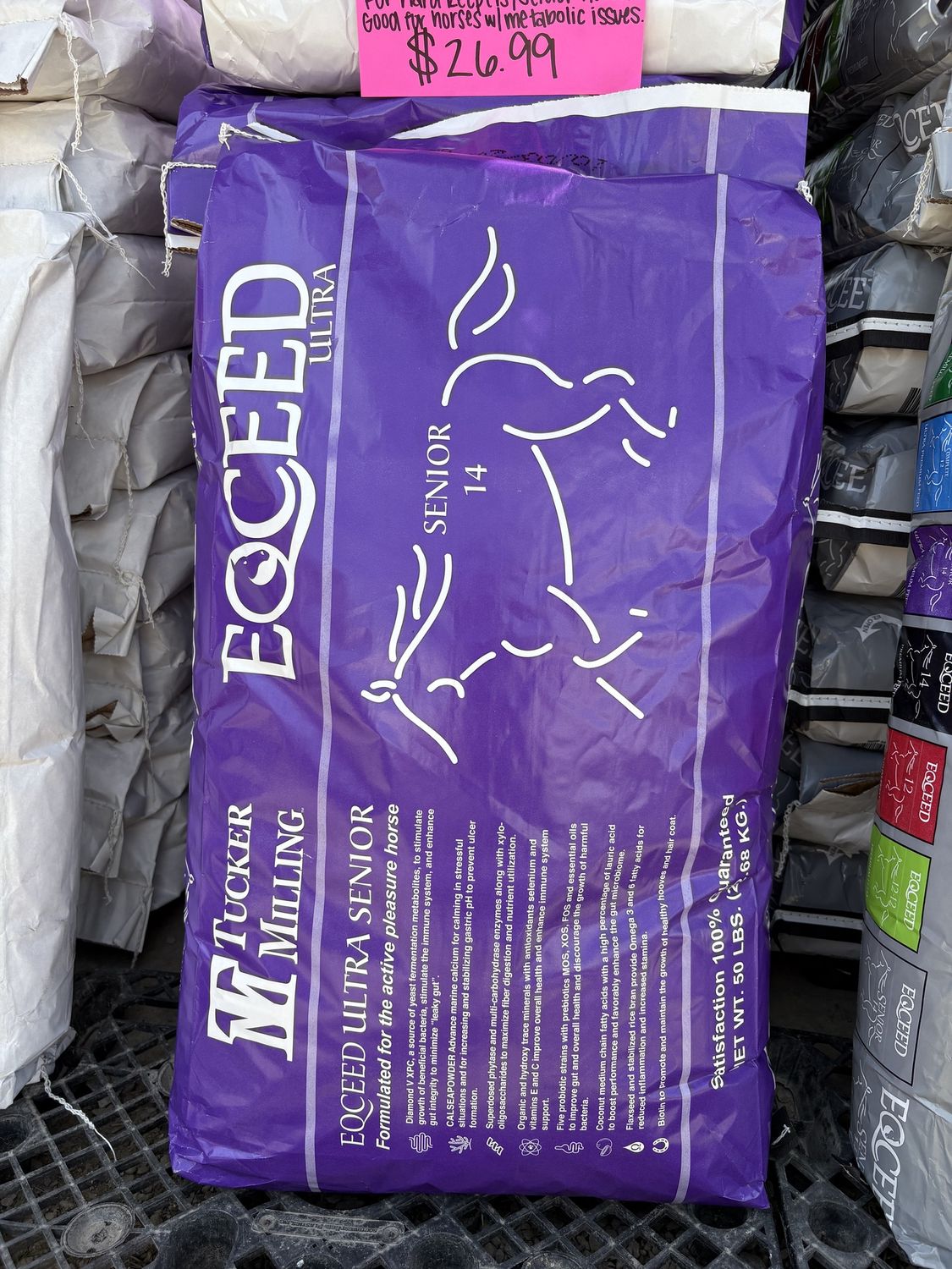 Eqceed Ultra Senior - 50LB Bag