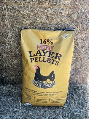 16% MINI Layer Pellets -50LB Bag