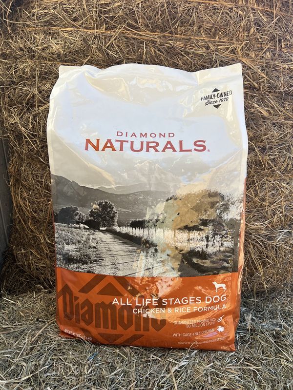 Chicken/Rice Adult/All Stages Diamond Dog Food 40 LB