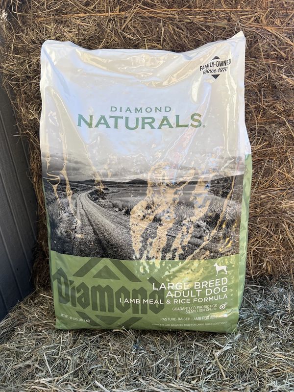 Lamb/Rice LG BR Adult Diamond Dog Food 40 LB