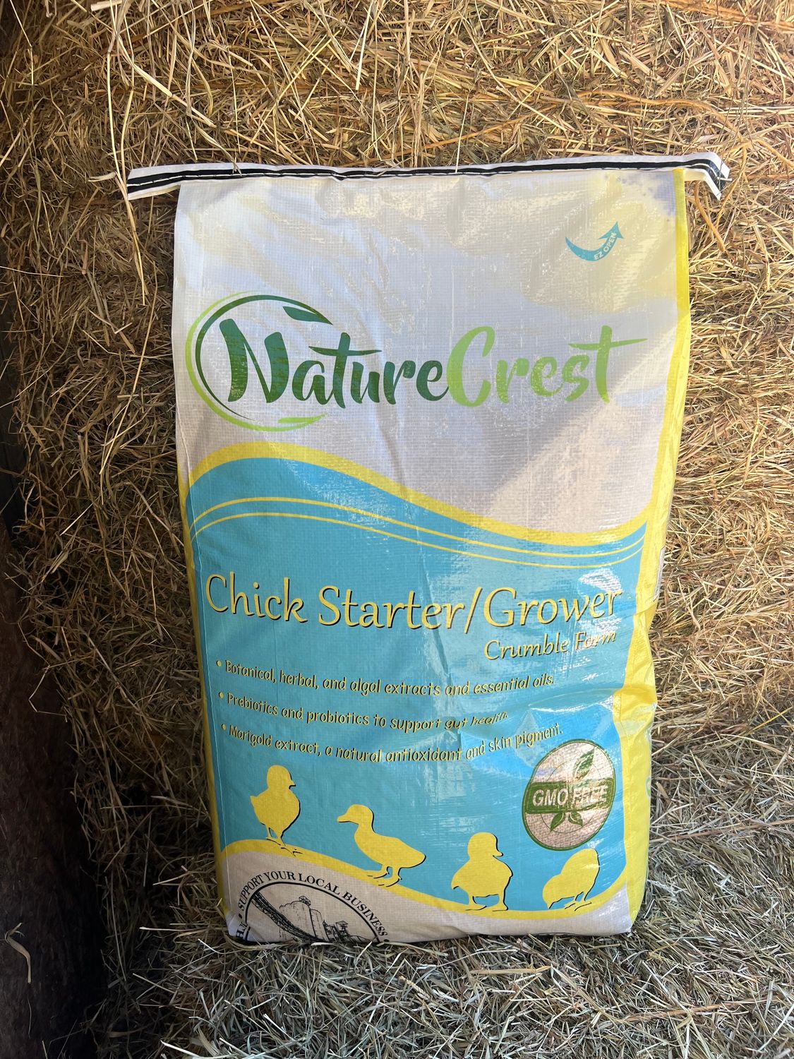 NatureCrest Chick Starter GMO Free - 50LB Bag