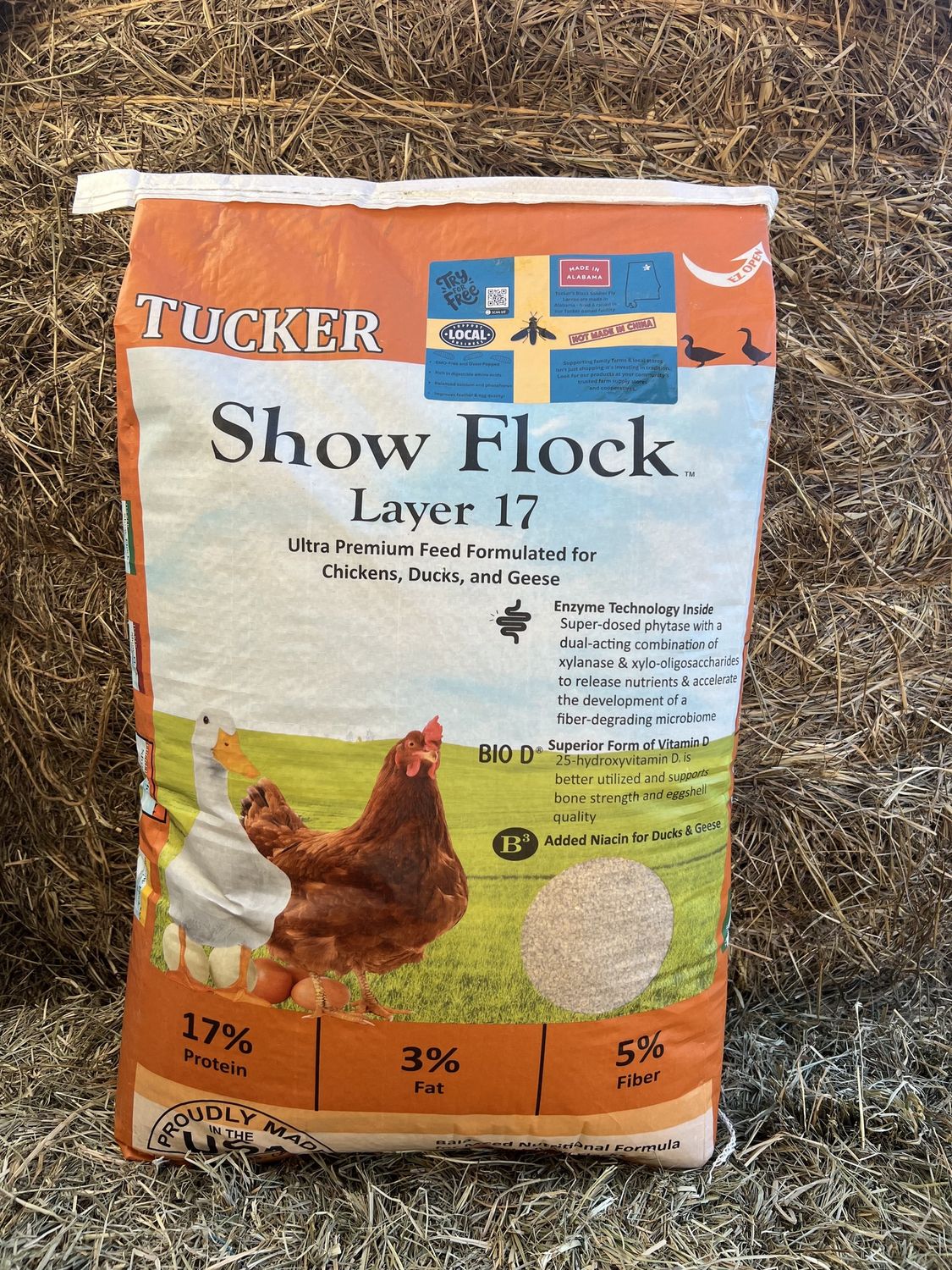 Show Flock Layer 17% Crumble