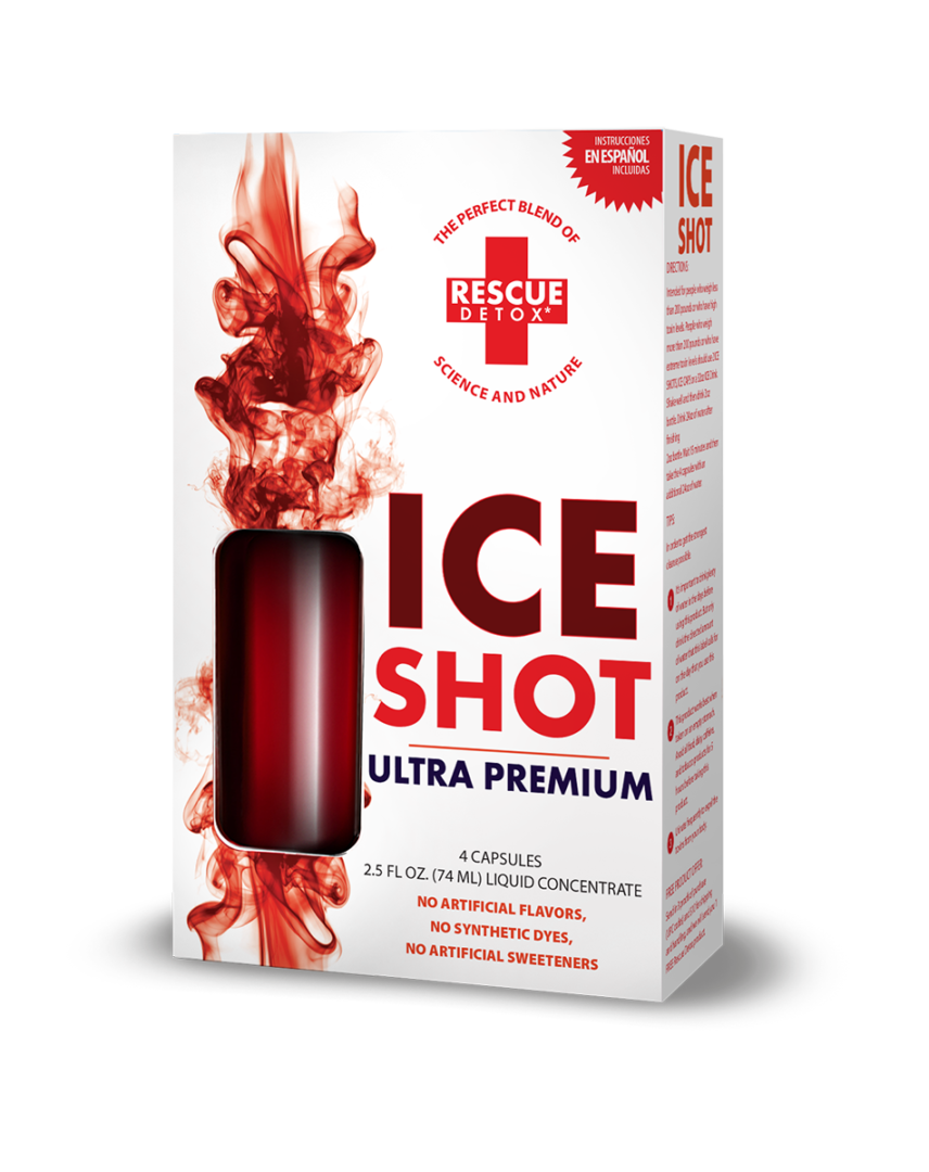 Rescue Detox Ice Shot &amp; Caps