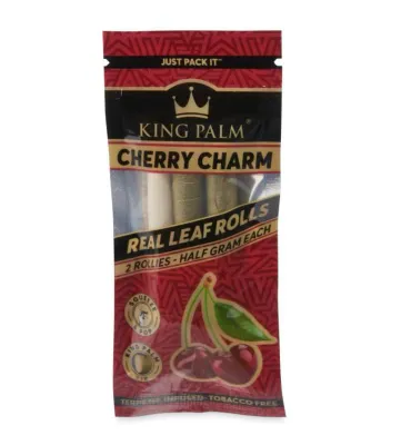 King Palm Mini Pre-Roll 2 Pack 0.5G - Cherry Charm