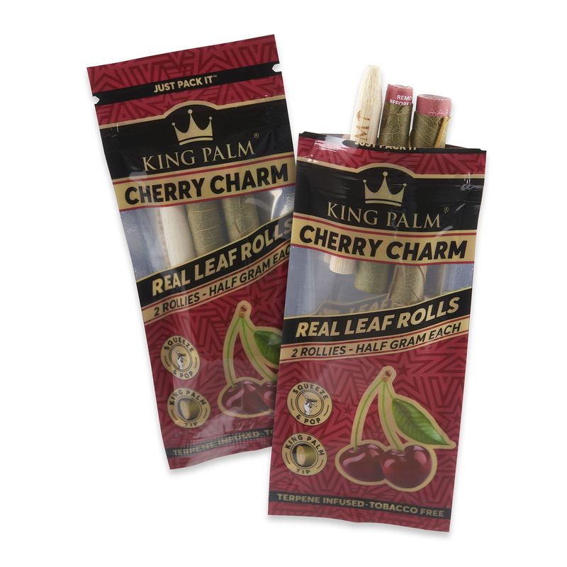 King Palm Mini Pre-Roll 2 Pack 0.5G - Cherry Charm