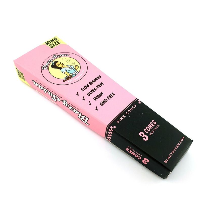 Blazy Susan King Size Pink Cones 3 Pack