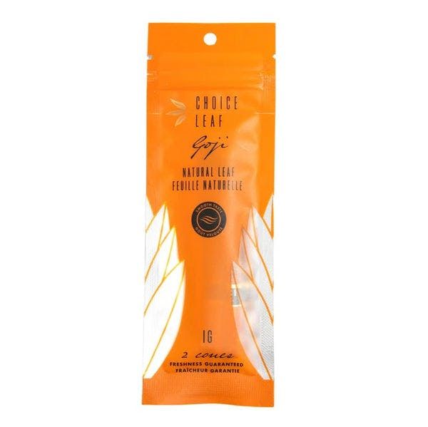 Choice Leaf 2G 2 Pack Cones - Goji