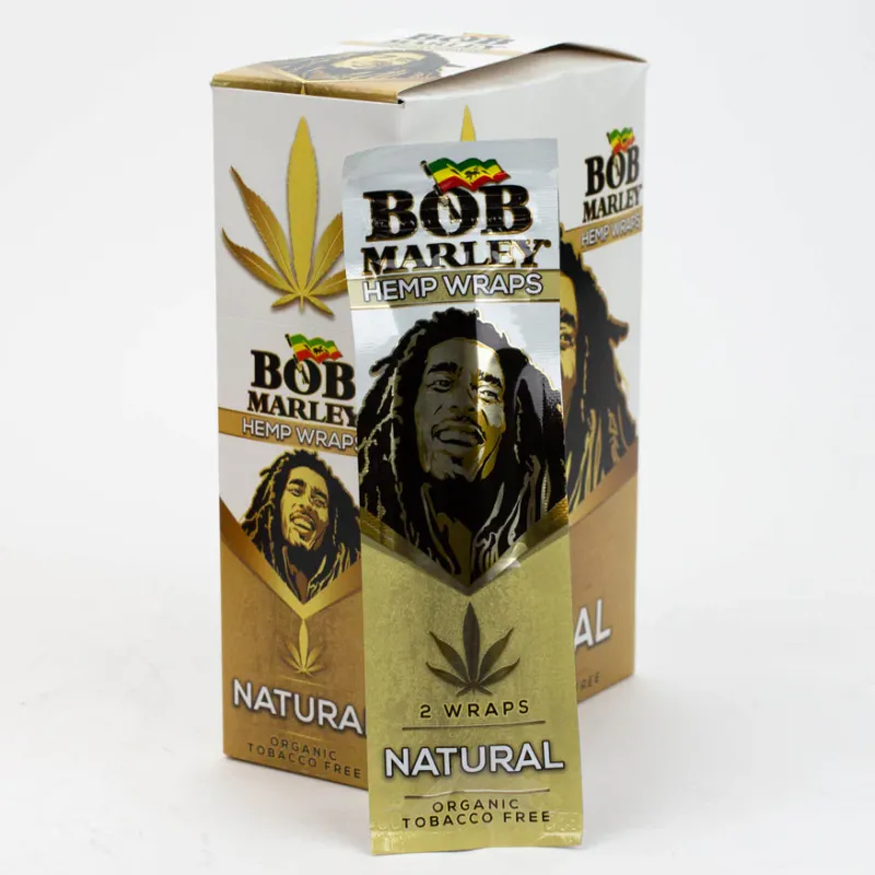 Bob Marley Hemp Wraps - Natural