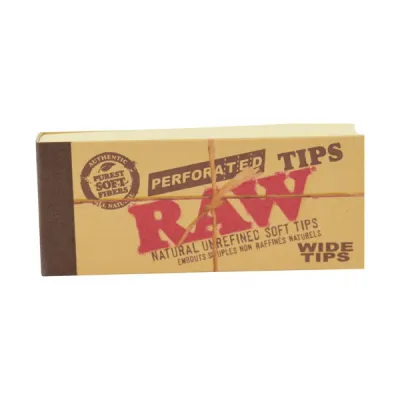Raw Perforated Wide Tips