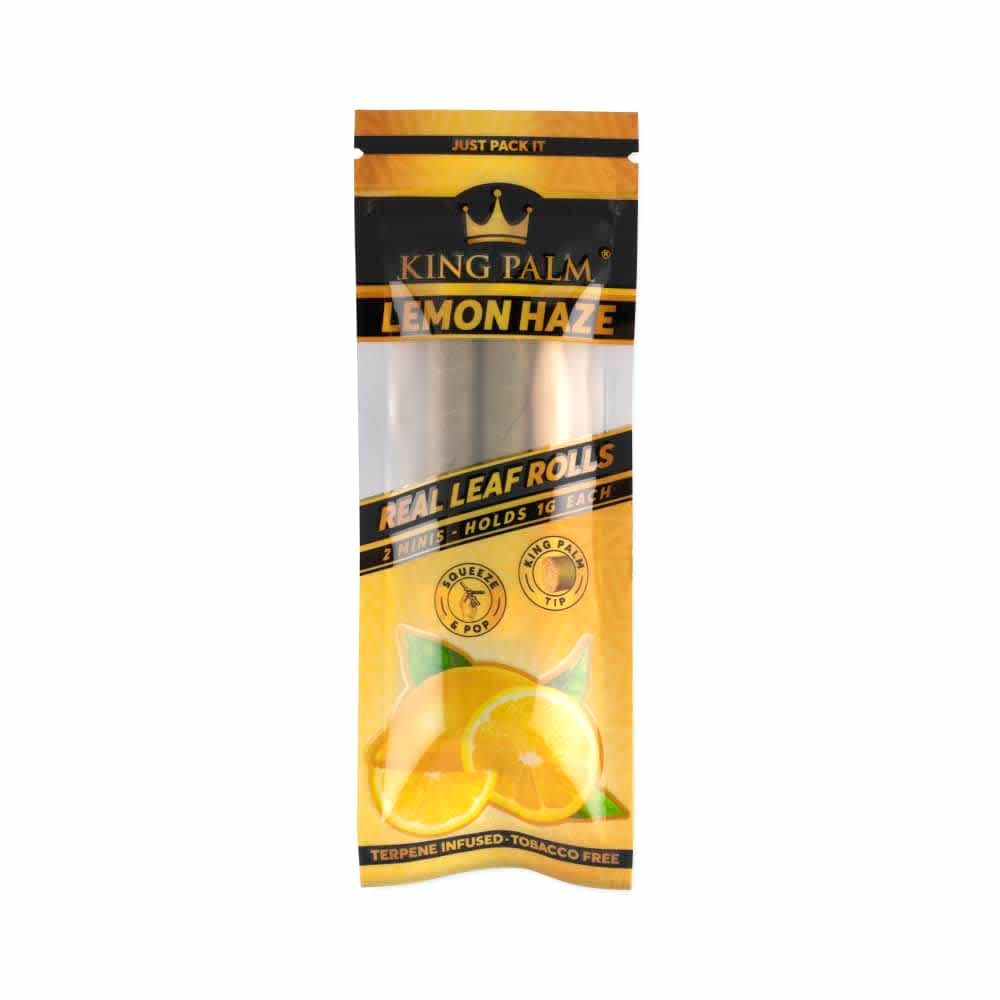 King Palm Mini Pre-Roll 2 Pack 1G - Lemon Haze