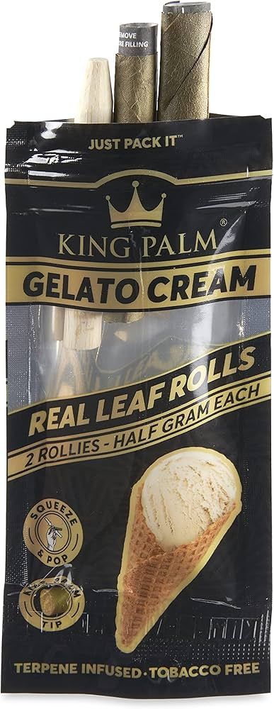 King Palm Mini Pre-Roll 2 Pack 0.5G - Gelato Cream