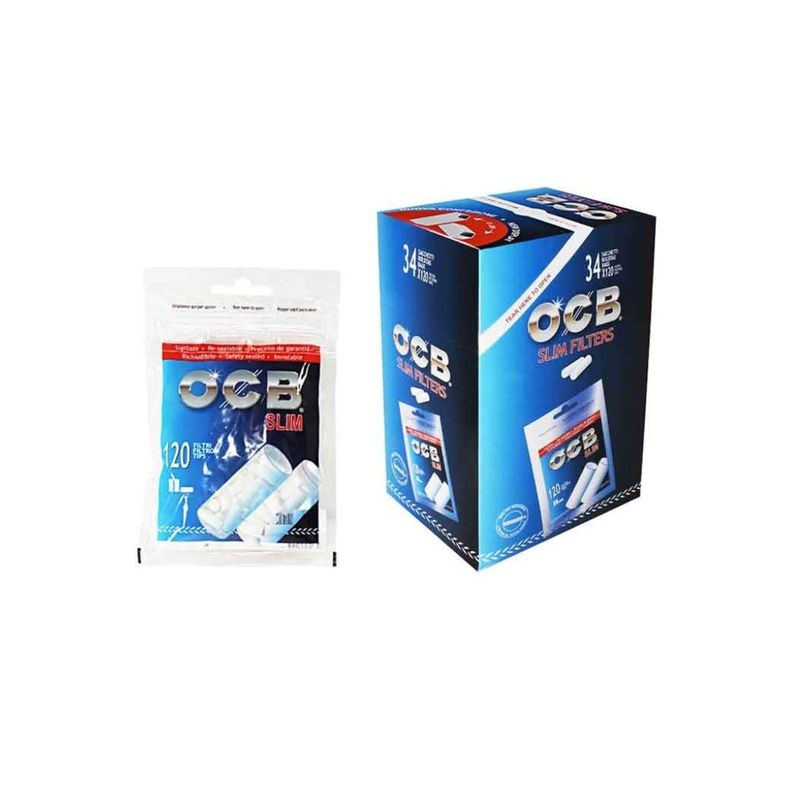 OCB Slim Filter Tips 120 Pack