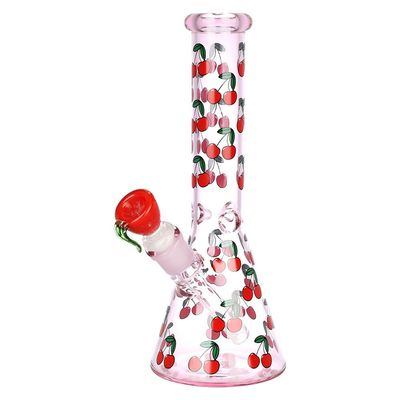 Life Is A Bowl of Cherries Glass Beaker 10”