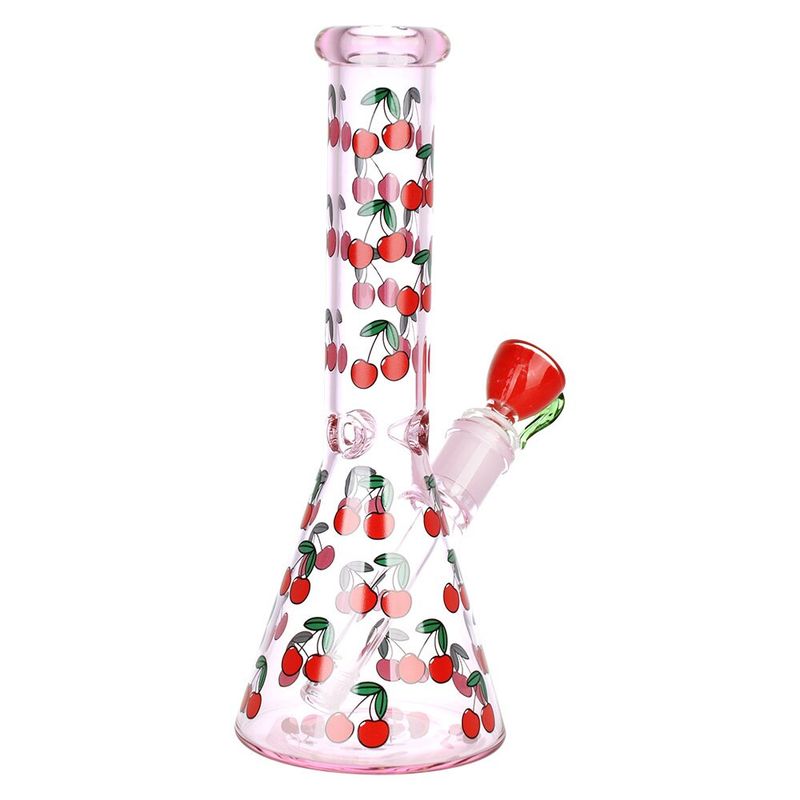 Life Is A Bowl of Cherries Glass Beaker 10”