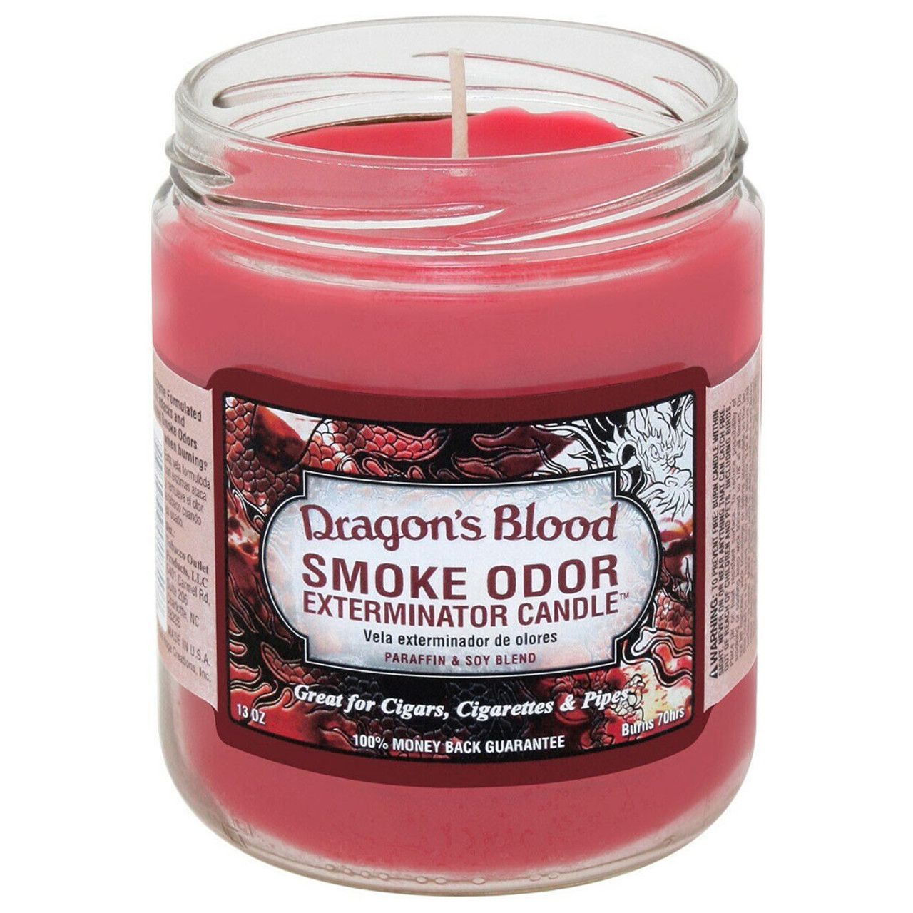 Smoke Odor Candle 13oz - Dragon&#39;s Blood
