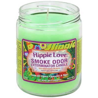 Smoke Odor Candle 13oz - Hippie Love