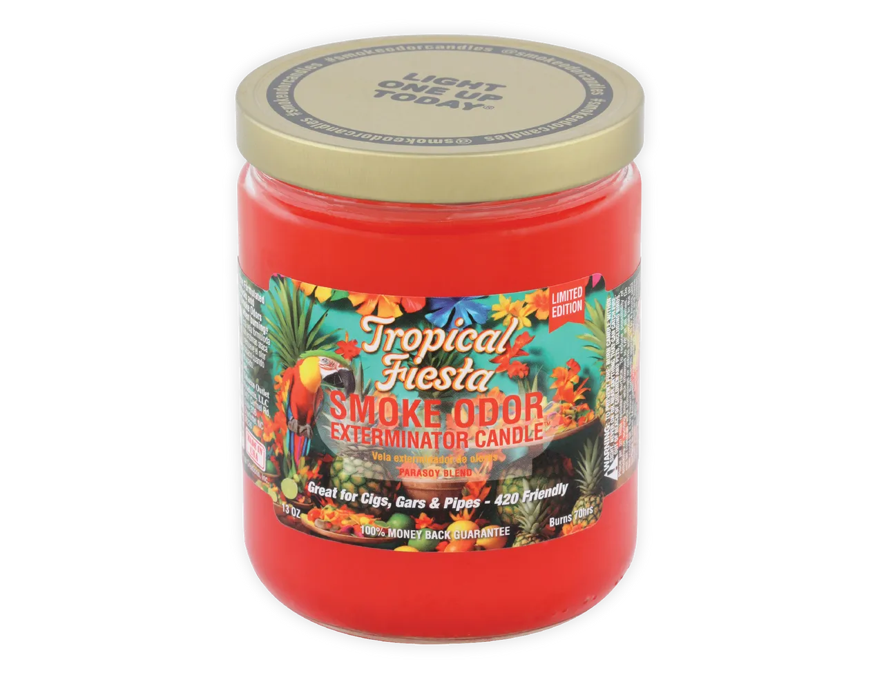 Smoke Odor Candle 13oz - Tropical Fiesta