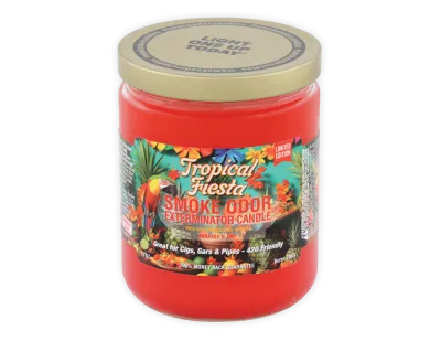Smoke Odor Candle 13oz - Tropical Fiesta