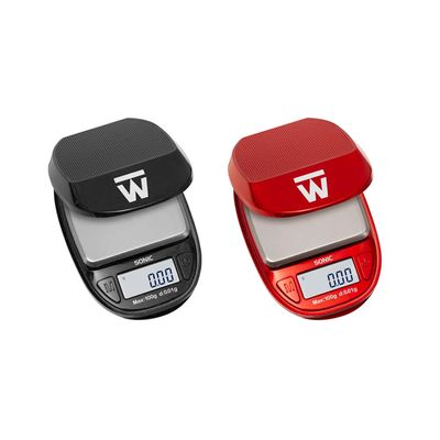 Truweigh - sonic - digital mini scale 100g x 0.01g - Red