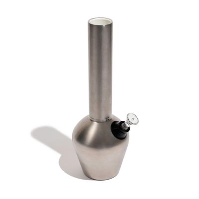 Chill Ceramic Lined Metal Beaker W/Glass Bowl - Stainless Steel