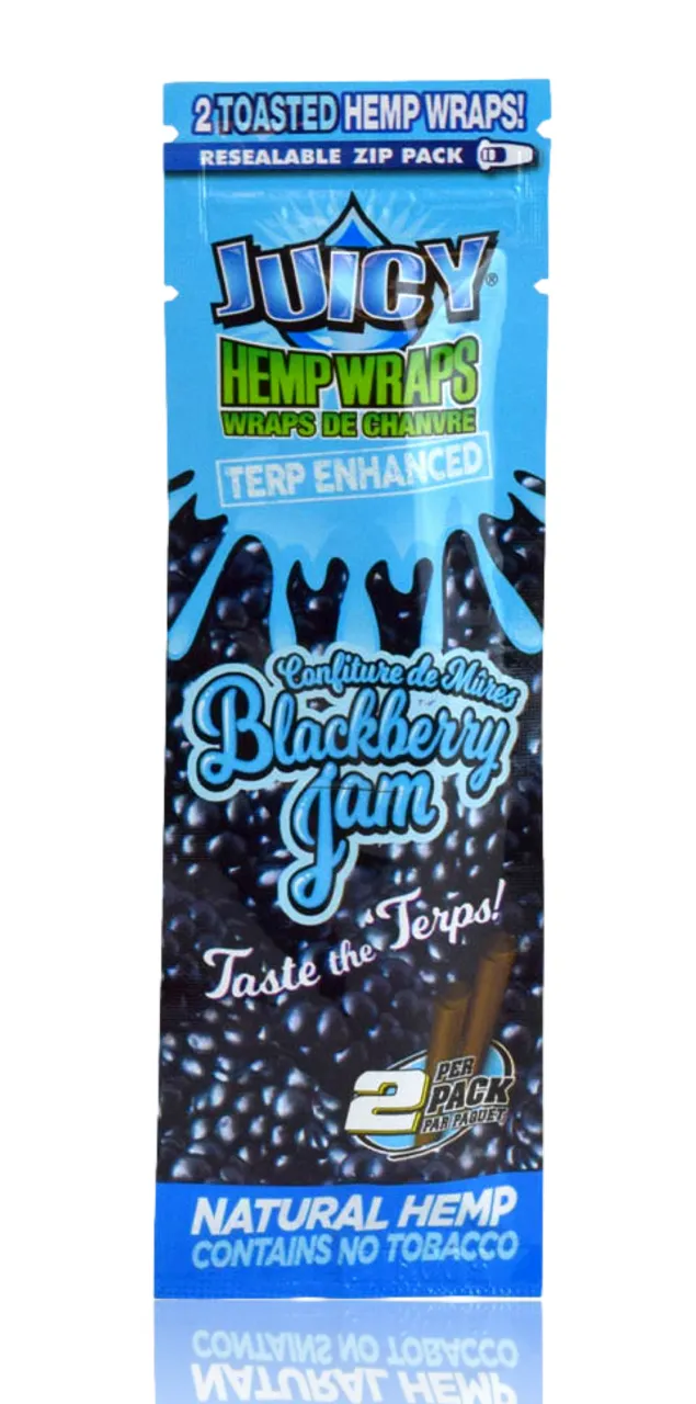 Juicy Jay Terp Hemp Wrap - Blackberry Jam