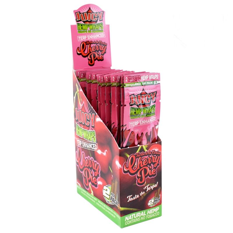 Juicy Jay Terp Hemp Wraps - Cherry Pie