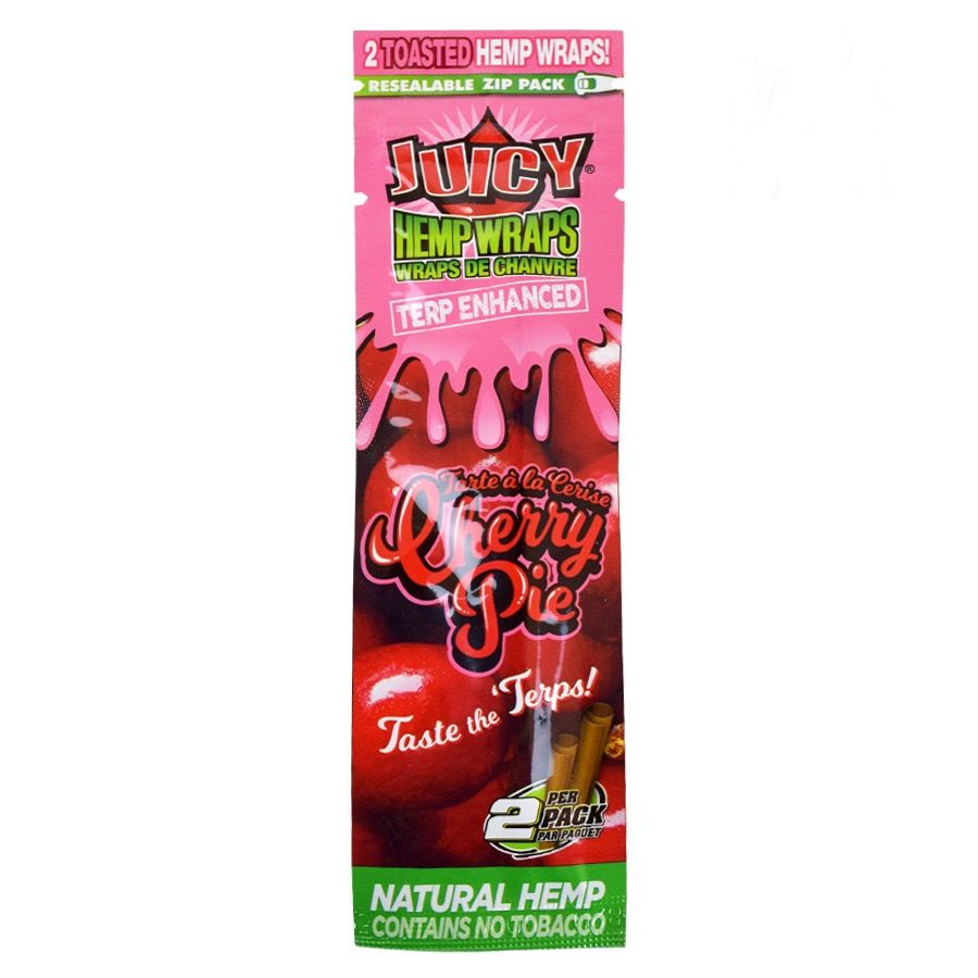 Juicy Jay Terp Hemp Wraps - Cherry Pie