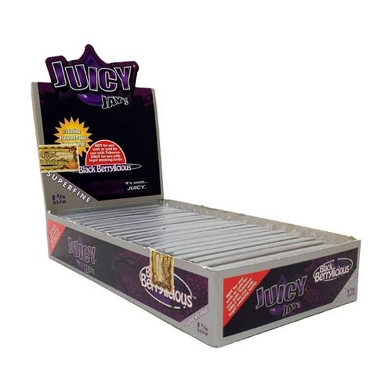 Juicy Jays Black Berrylicious Papers 1 1/4