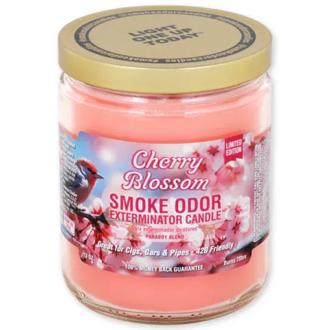 Smoke Odor Candle 13oz - Cherry Blossom