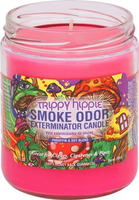 Smoke Odor Candle 13oz - Trippy Hippie