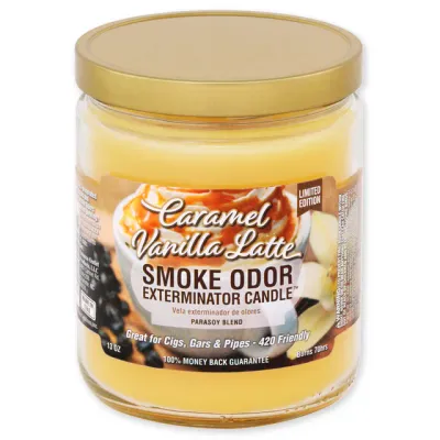Smoke Odor Candle 13oz Caramel Vanilla Latte