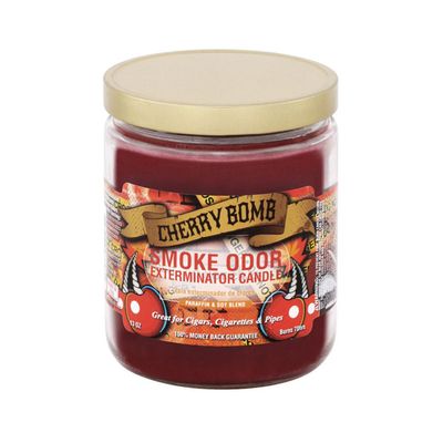 Smoke Odor Candle 13oz - Cherry Bomb