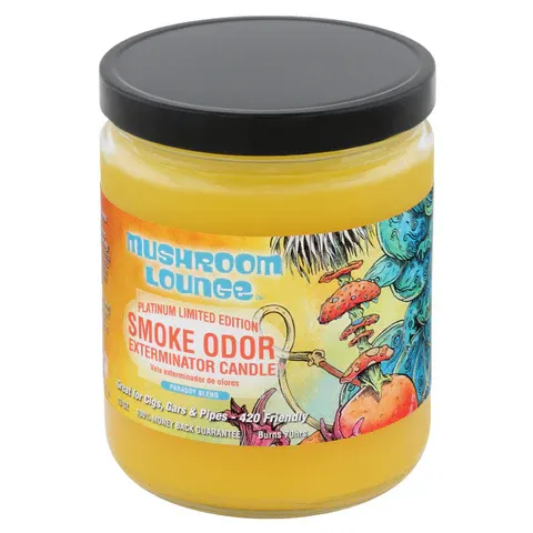 Smoke Odor Candle 13oz - Limited Edition Sean Dietrich Series - Mushroom Lounge