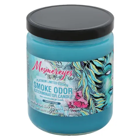 Smoke Odor Candle 13oz - Limited Edition Sean Dietrich Series - Mesmereyes