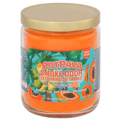 Smoke Odor Candle 13oz - Potpaya