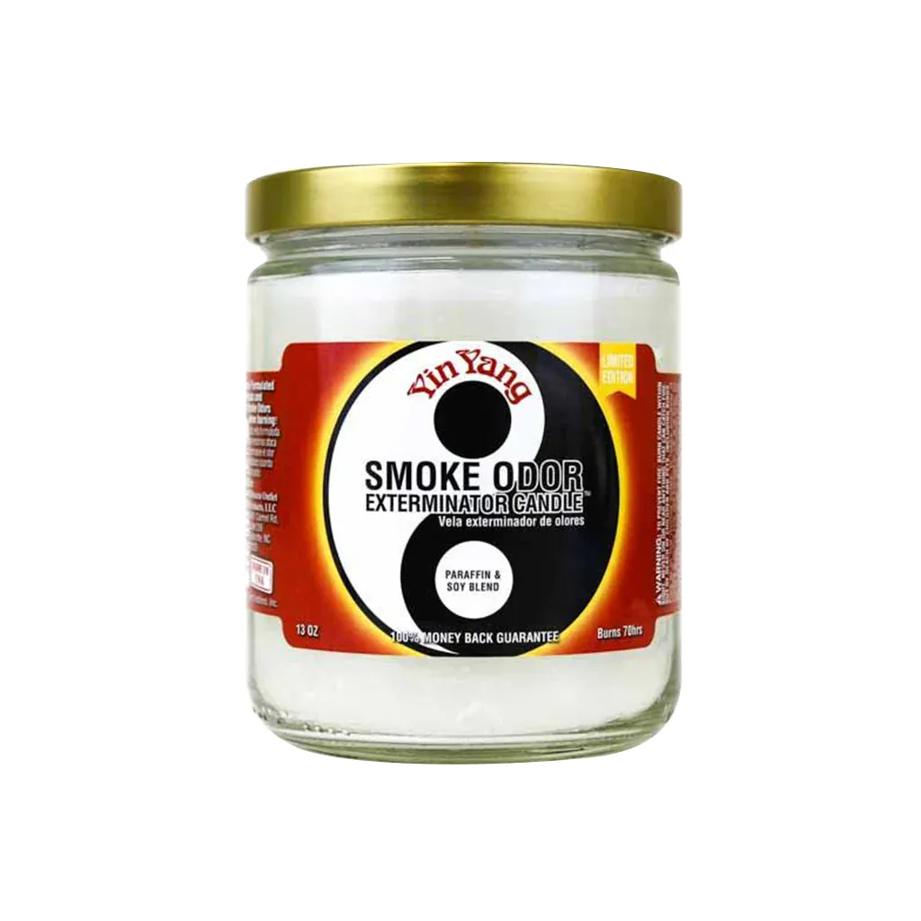 Smoke Odor Candle 13oz - Yin Yang