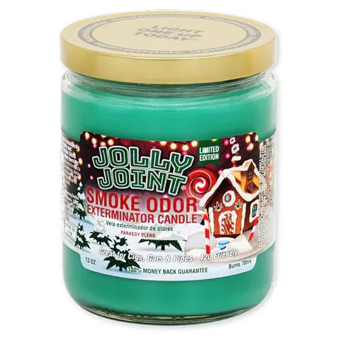 Smoke Odor Candle 13oz - Jolly Joint