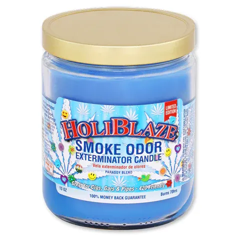 Smoke Odor Candle 13oz - Holiblaze