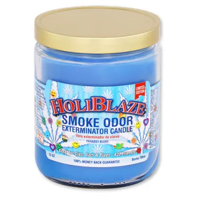 Smoke Odor Candle 13oz - Holiblaze
