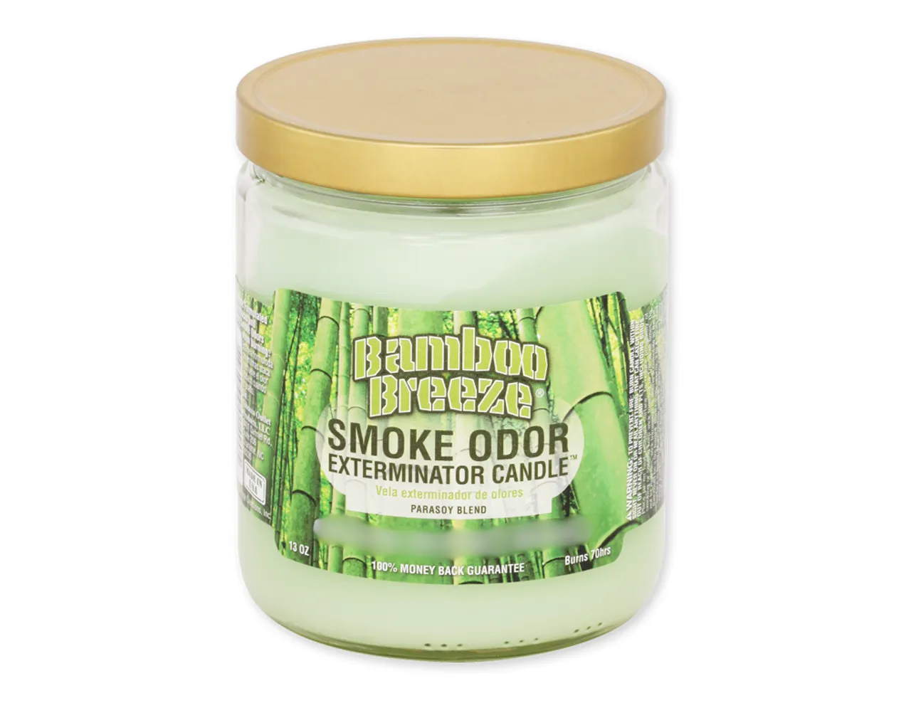 Smoke Odor Candle 13oz - Bamboo Breeze