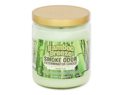 Smoke Odor Candle 13oz - Bamboo Breeze