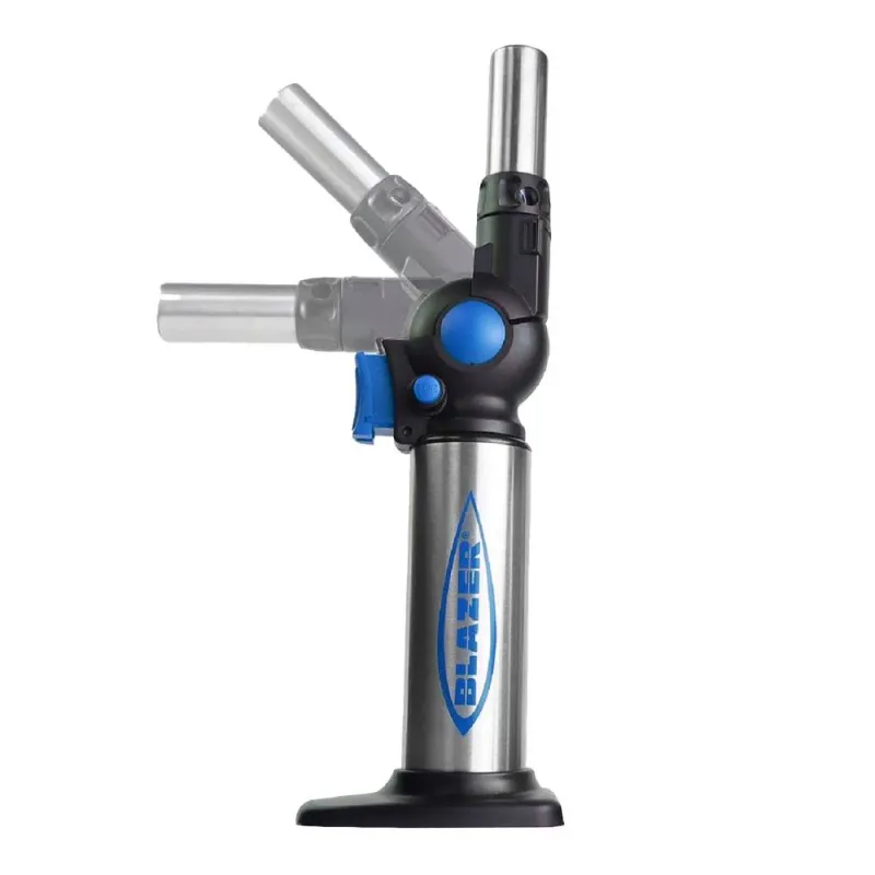 Blazer FX-1000 Flexible Dual Flame Turbo Torch Lighter - Blue