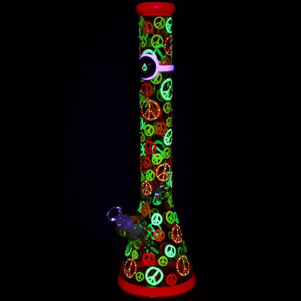 Pulsar Peacekeeper Glow Beaker 18”