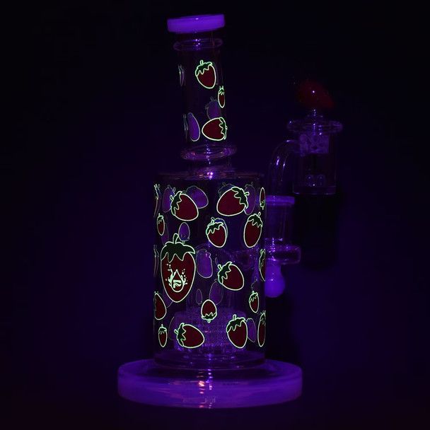 Pulsar Fruit Series Glow Dab Rig Kit - Strawberry Cough