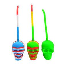 Silicone Mini Skull Waterpipe